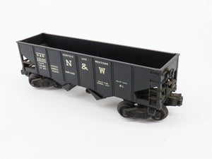 O Gauge 3-Rail Lionel 3456 N&W Norfolk & Western 2-Bay Operating Hopper #22000