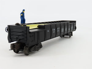 O Gauge 3-Rail Lionel 6-26757 Postwar ATSF Santa Fe Operating Barrel Car #35621