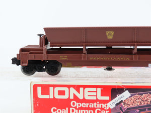 O Gauge 3-Rail Lionel 6-9398 PRR Pennsylvania Operating Coal Dump Car #9398