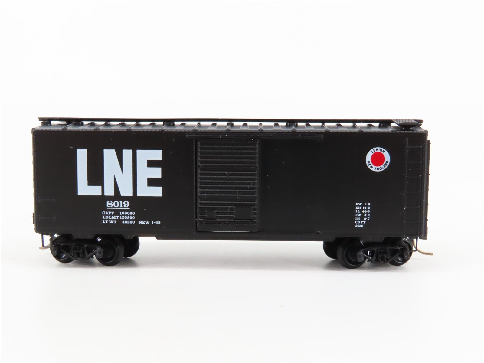 N Scale Kadee Micro-Trains MTL LNE Lehigh & New England 40' Box Car #8019