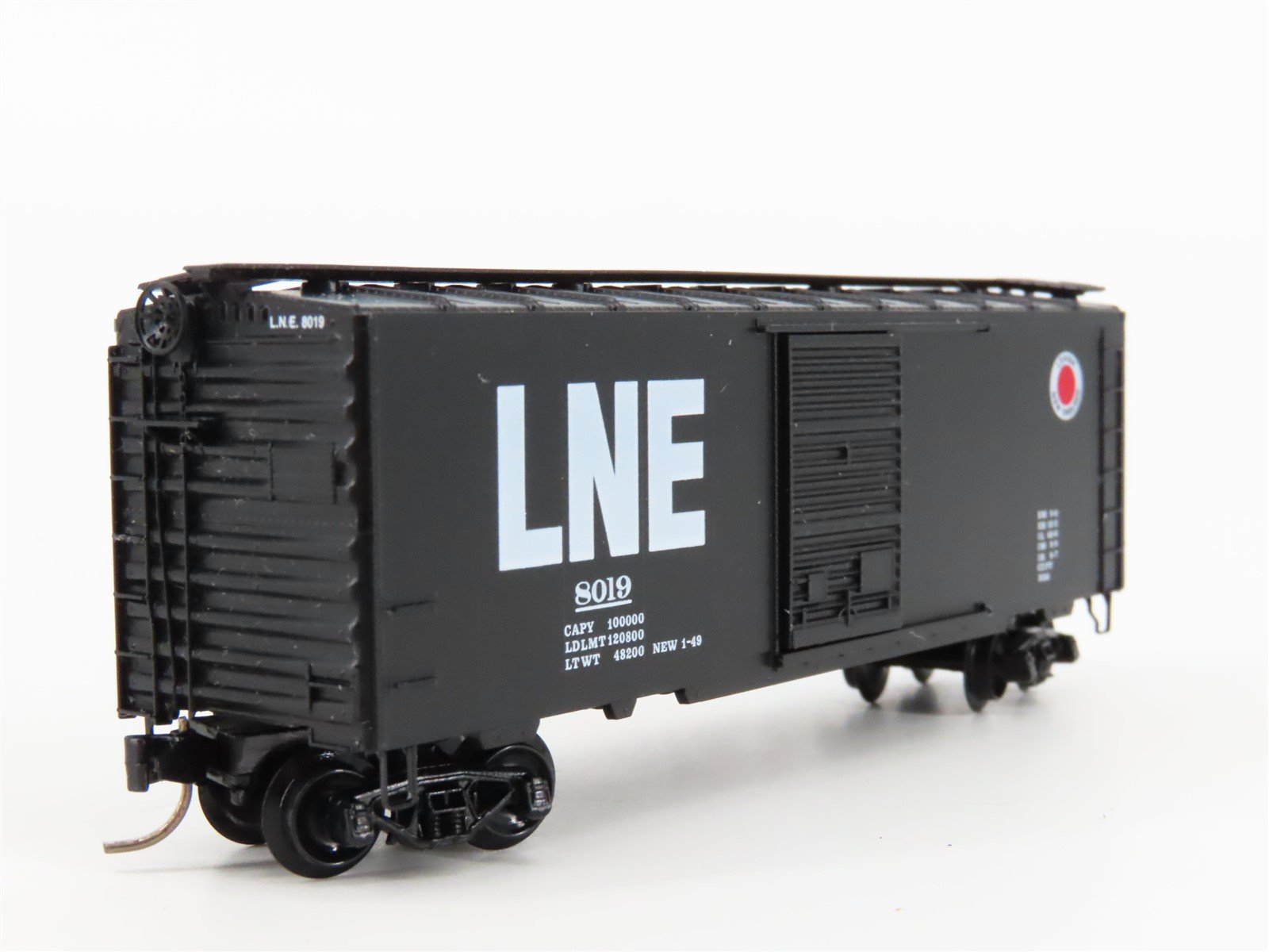 N Scale Kadee Micro-Trains MTL LNE Lehigh & New England 40' Box Car #8019