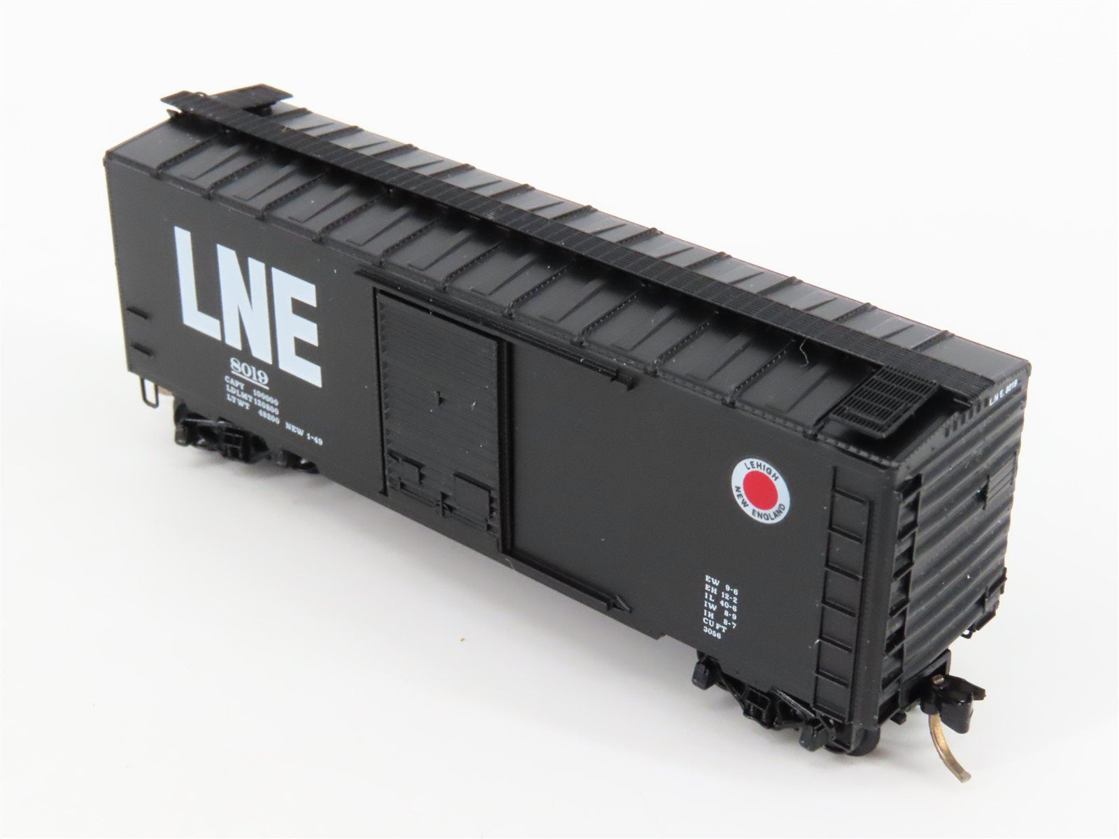N Scale Kadee Micro-Trains MTL LNE Lehigh & New England 40' Box Car #8019