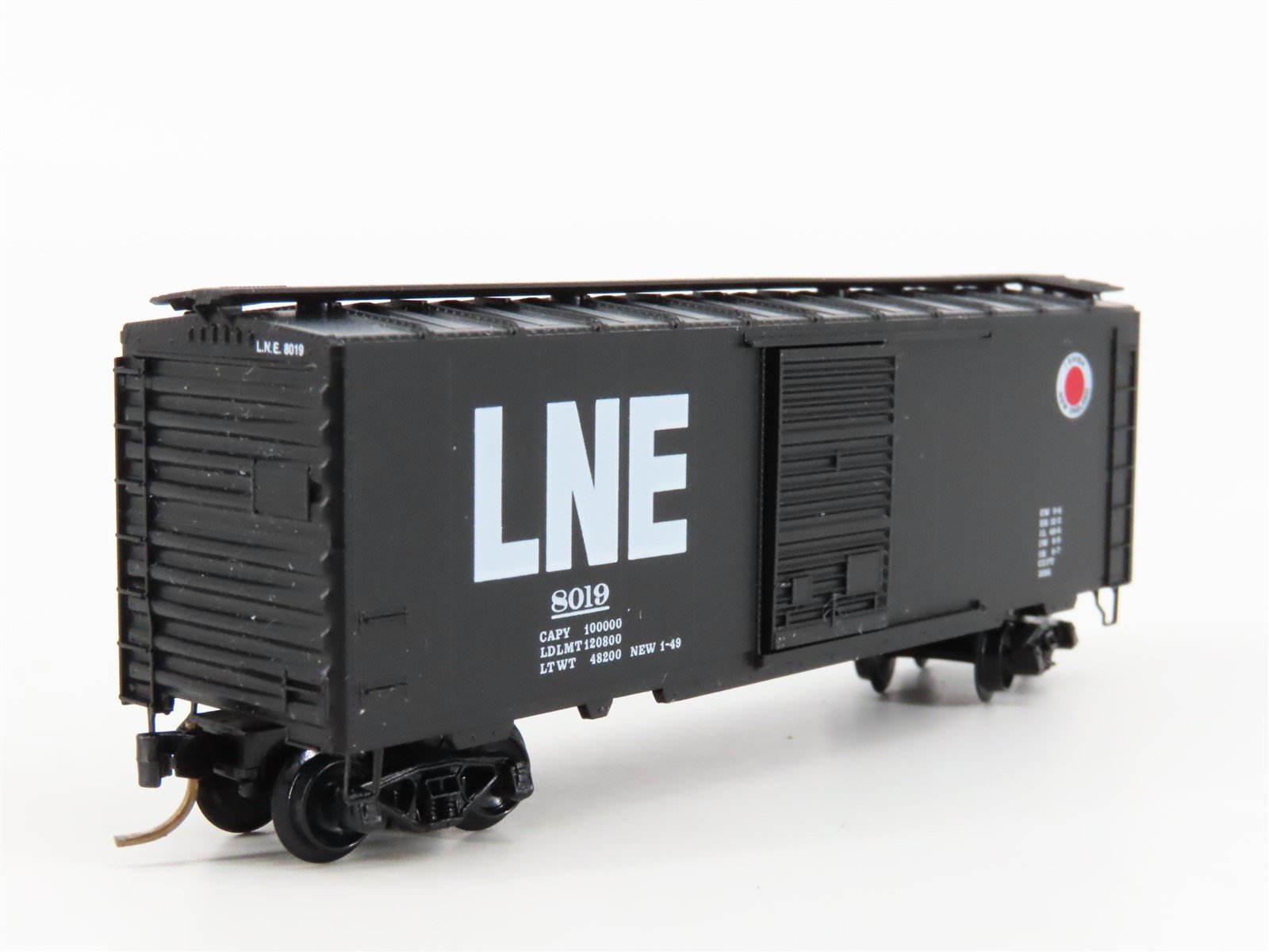 N Scale Kadee Micro-Trains MTL LNE Lehigh & New England 40' Box Car #8019