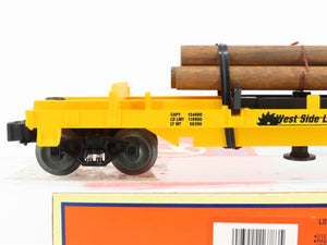 O Gauge 3-Rail Lionel 6-16783 West Side Lumber Operating Log Car #3351