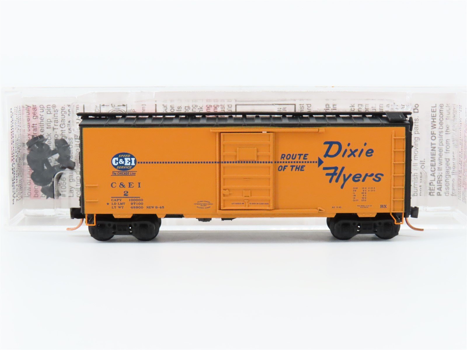 N Scale Micro-Trains MTL 02000702 CEI Railway 40' Standard Boxcar #2
