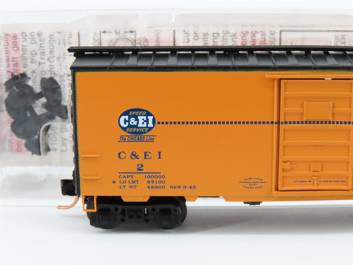 N Scale Micro-Trains MTL 02000702 CEI Railway 40&#39; Standard Boxcar #2