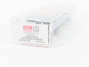 N Scale Micro-Trains MTL 02000702 CEI Railway 40' Standard Boxcar #2