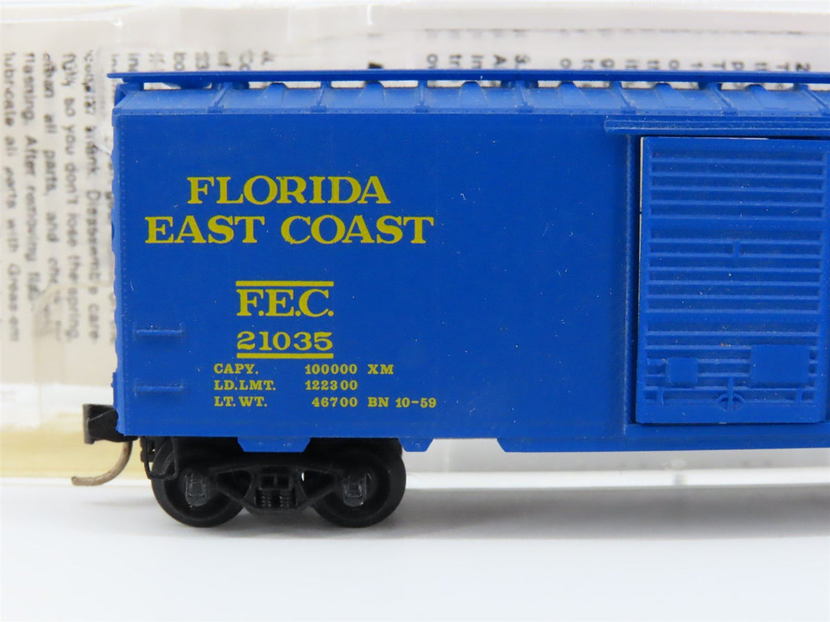 N Scale Micro-Trains MTL 20096 FEC Florida East Coast 40&#39; Boxcar # 21035