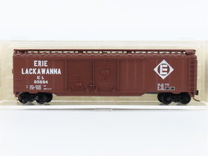 N Scale Atlas 3629 EL Erie Lackawanna 50' Double Door Boxcar #65694