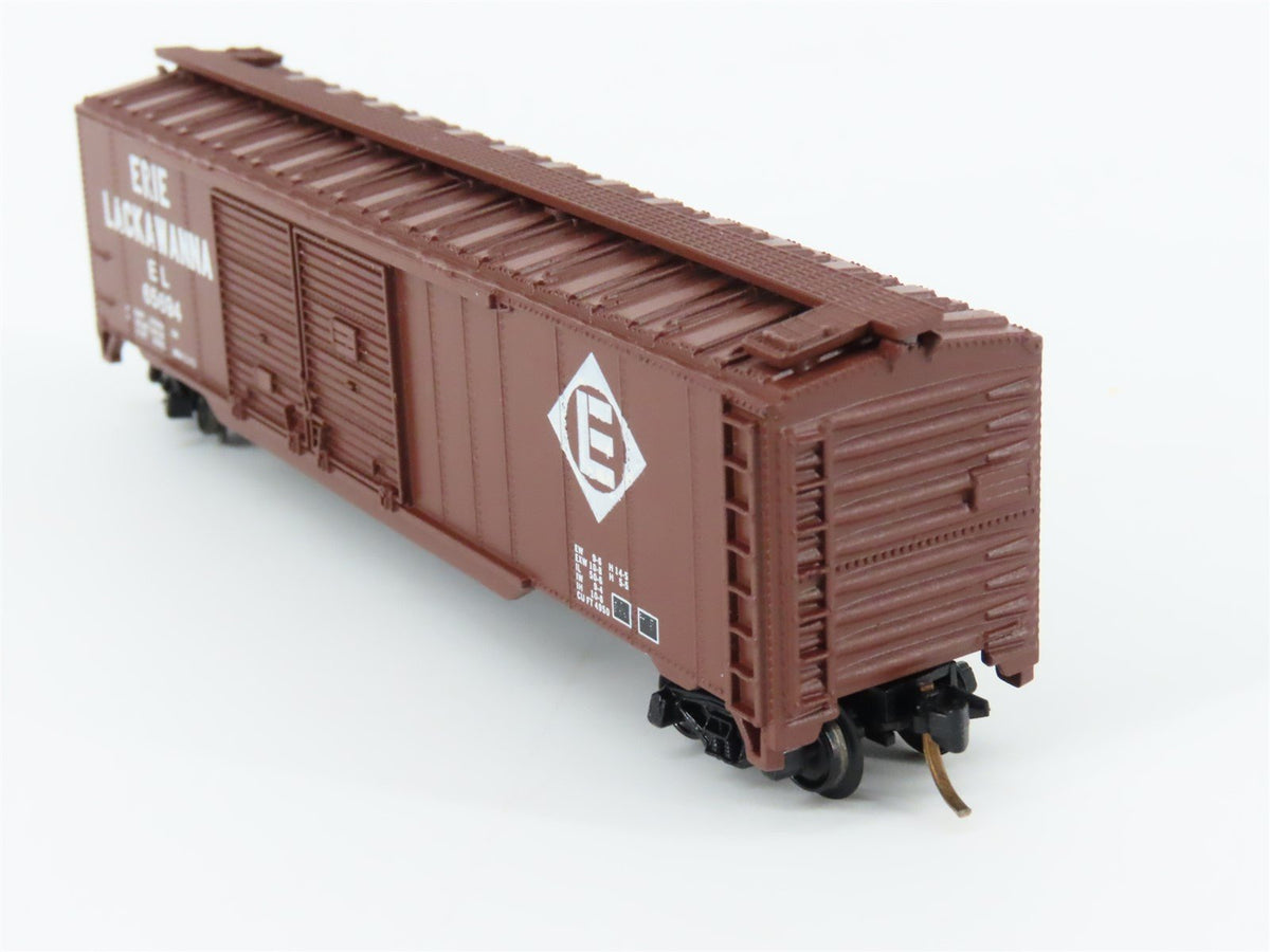 N Scale Atlas 3629 EL Erie Lackawanna 50&#39; Double Door Boxcar #65694