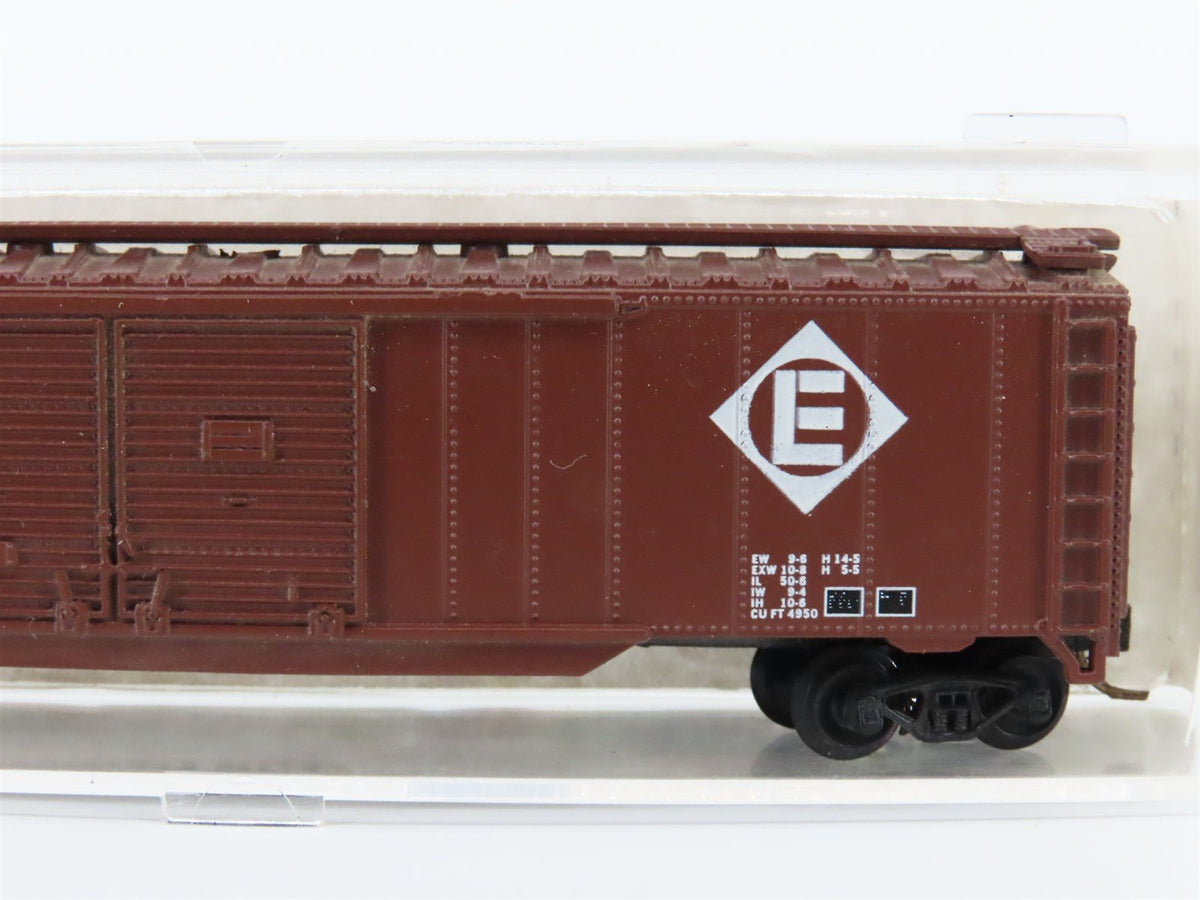 N Scale Atlas 3629 EL Erie Lackawanna 50&#39; Double Door Boxcar #65694