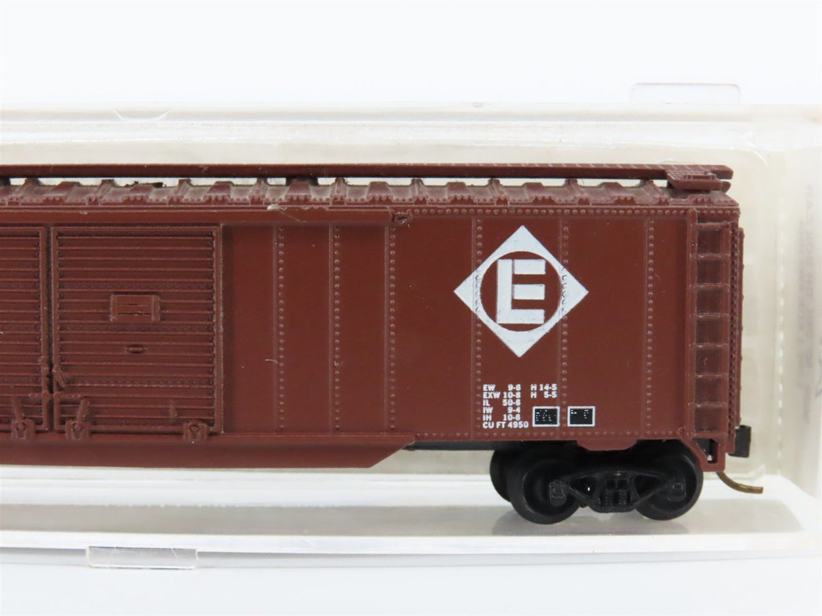 N Scale Atlas 3629 EL Erie Lackawanna 50&#39; Double Door Boxcar #65694