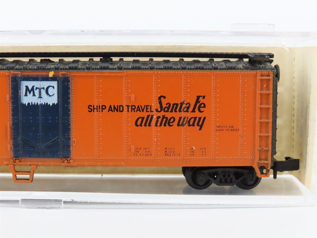 N Scale Atlas 3667 SFRD Santa Fe 50&#39; Mech Reefer Car #3150