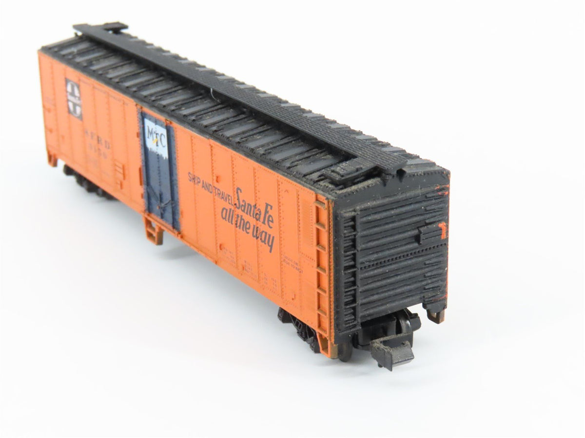 N Scale Atlas 3667 SFRD Santa Fe 50&#39; Mech Reefer Car #3150