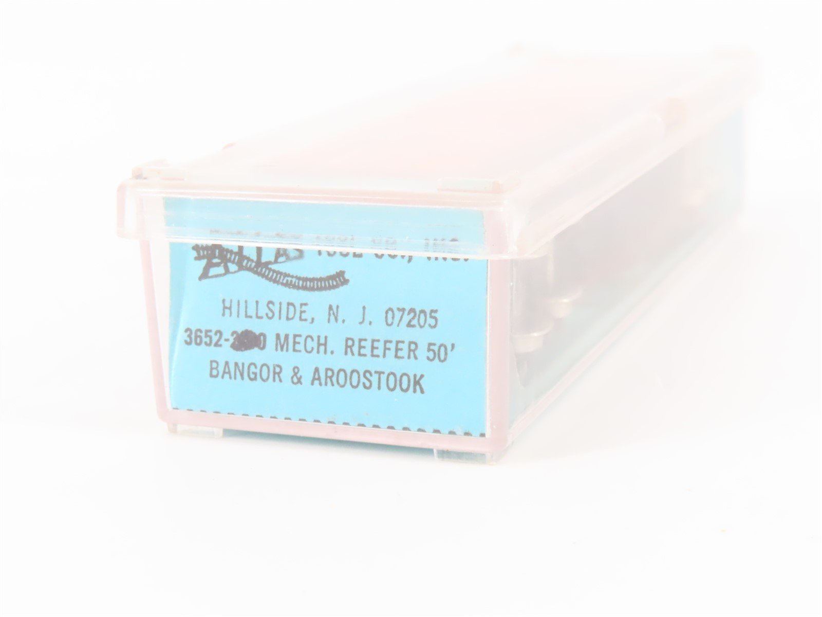 N Scale Atlas 3652 BAR Bangor & Aroostook 50' Mech Reefer Car #98