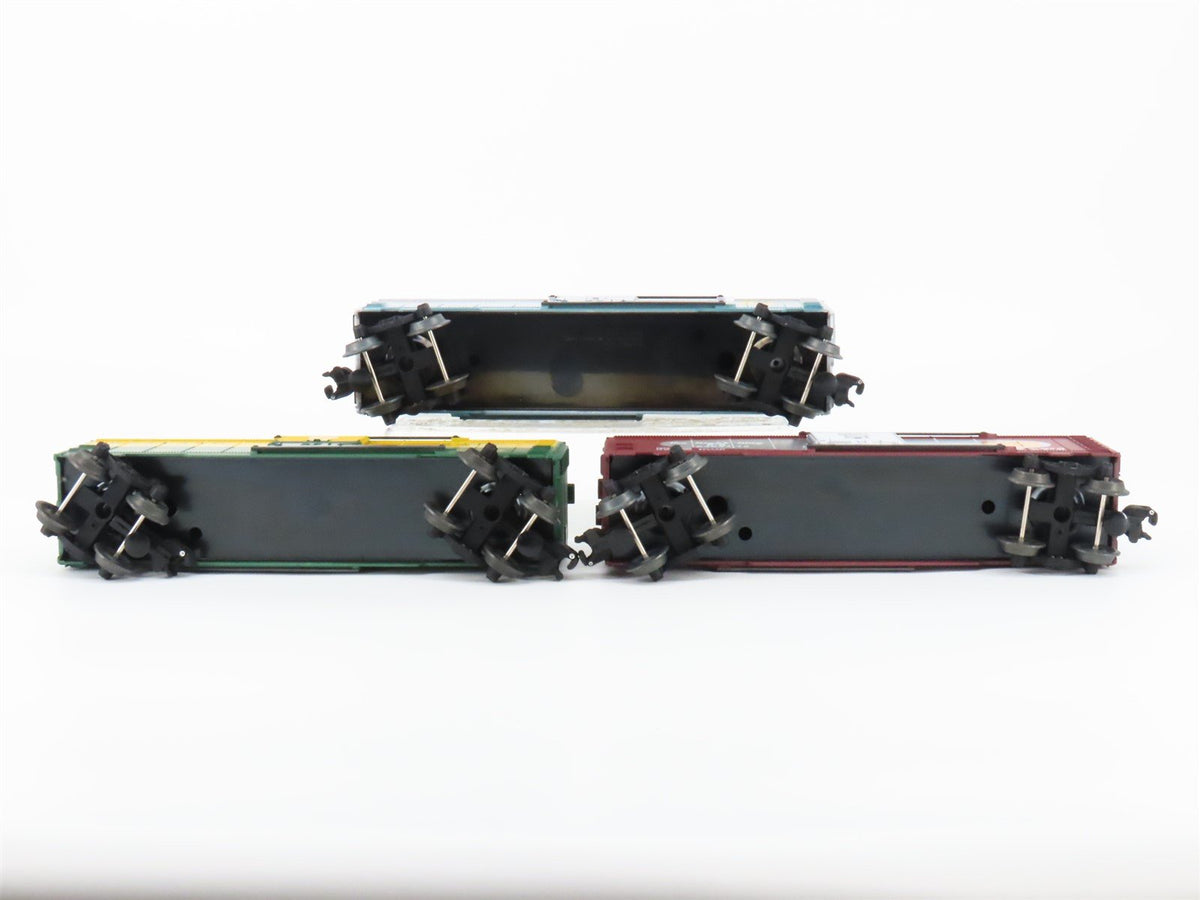 O Gauge 3-Rail Lionel 6-19276 CG/B&amp;O/RUT Single Door Series V Box Car - Set of 3