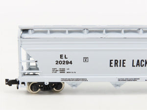 N Scale Atlas 3706 EL Erie Lackawanna 4-Bay Centerflow Covered Hopper #20294