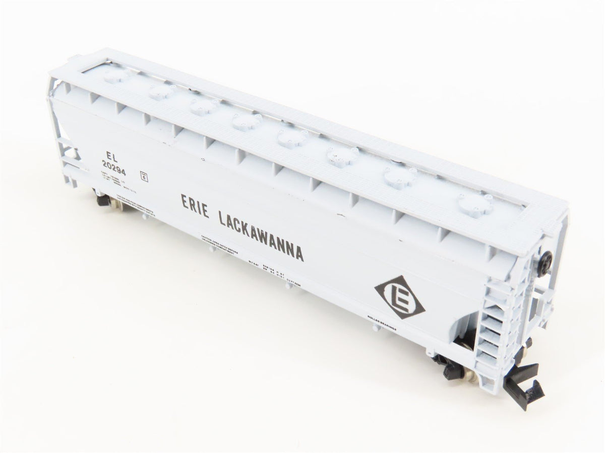 N Scale Atlas 3706 EL Erie Lackawanna 4-Bay Centerflow Covered Hopper #20294