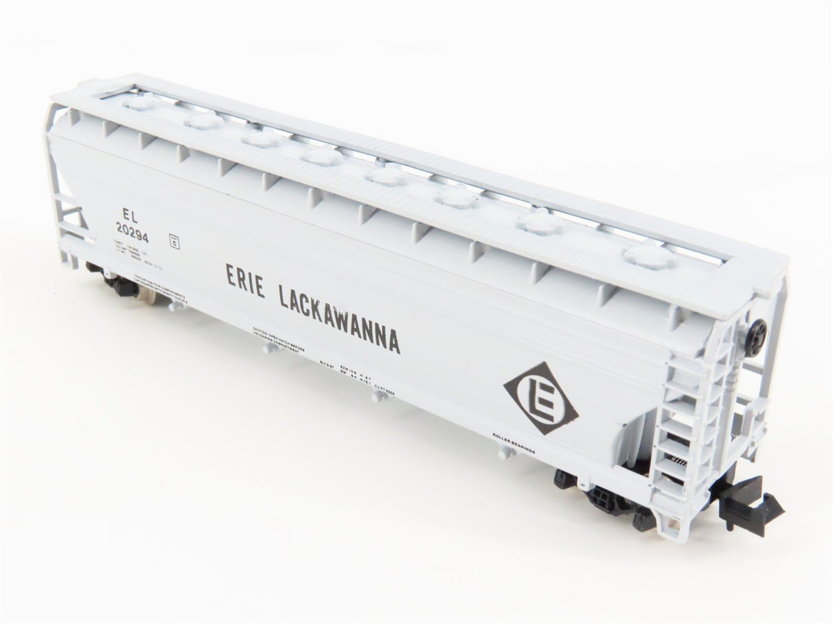 N Scale Atlas 3706 EL Erie Lackawanna 4-Bay Centerflow Covered Hopper #20294