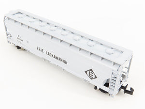 N Scale Atlas 3706 EL Erie Lackawanna 4-Bay Centerflow Covered Hopper #20294