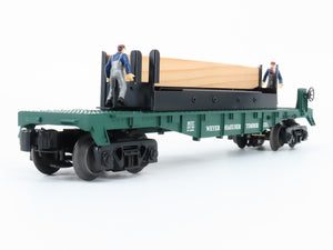 O Gauge 3-Rail Lionel 6-36727 Weyerhaeuser Timber Operating Lumber Car #36727