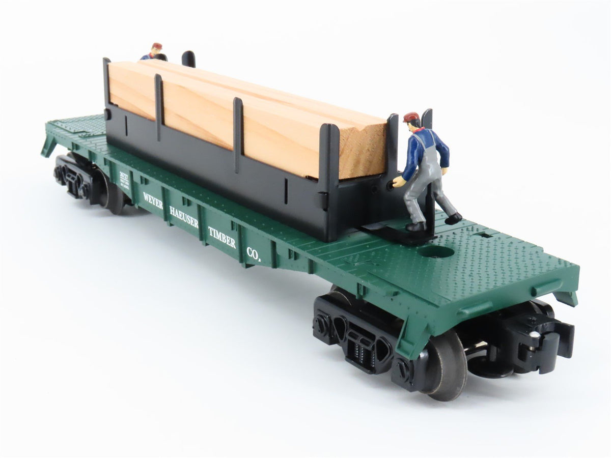 O Gauge 3-Rail Lionel 6-36727 Weyerhaeuser Timber Operating Lumber Car #36727