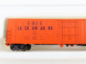 N Scale Con-Cor 001-148210-1 EL Erie Lackawanna 57' Mech Reefer #5001