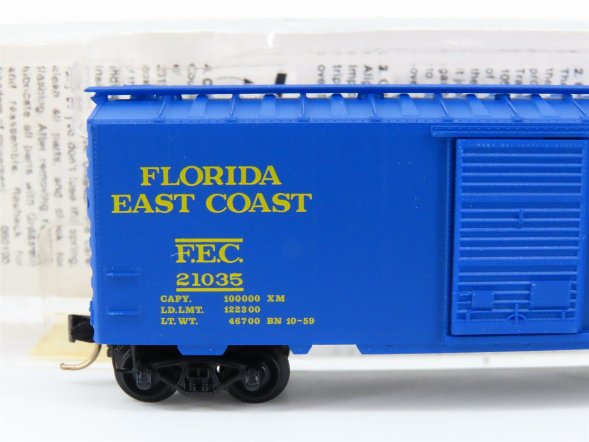 N Scale Micro-Trains MTL 20096 FEC Florida East Coast 40&#39; Boxcar #21035