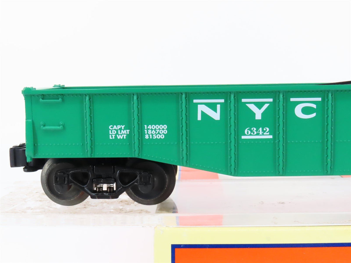 O Gauge 3-Rail Lionel 6-19478 NYC New York Central Open Culvert Gondola #6342