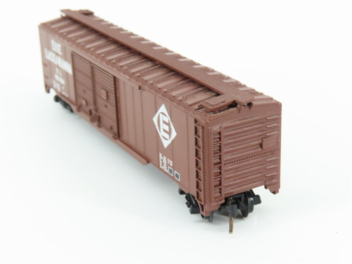 N Scale Atlas 3629 EL Erie Lackawanna 50&#39; Double Door Boxcar #65694