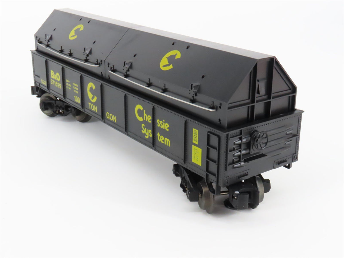 O Gauge 3-Rail Lionel 6-17403 B&amp;O Chessie System Gondola #371629 w/ Coil Covers