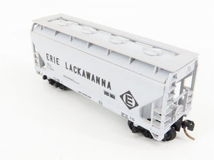 N Scale Atlas 3902 EL Erie-Lackawanna ACF 2-Bay Centerflow Covered Hopper #21393