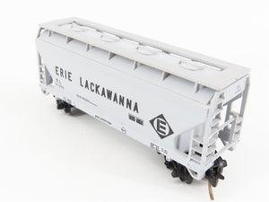 N Scale Atlas 3902 EL Erie-Lackawanna ACF 2-Bay Centerflow Covered Hopper #21393