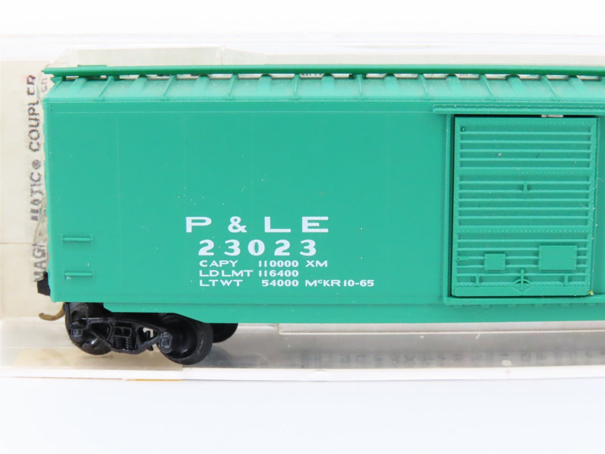 N Scale Micro-Trains 31050 PLE Pittsburgh Lake Erie 50&#39; Standard Boxcar #23023