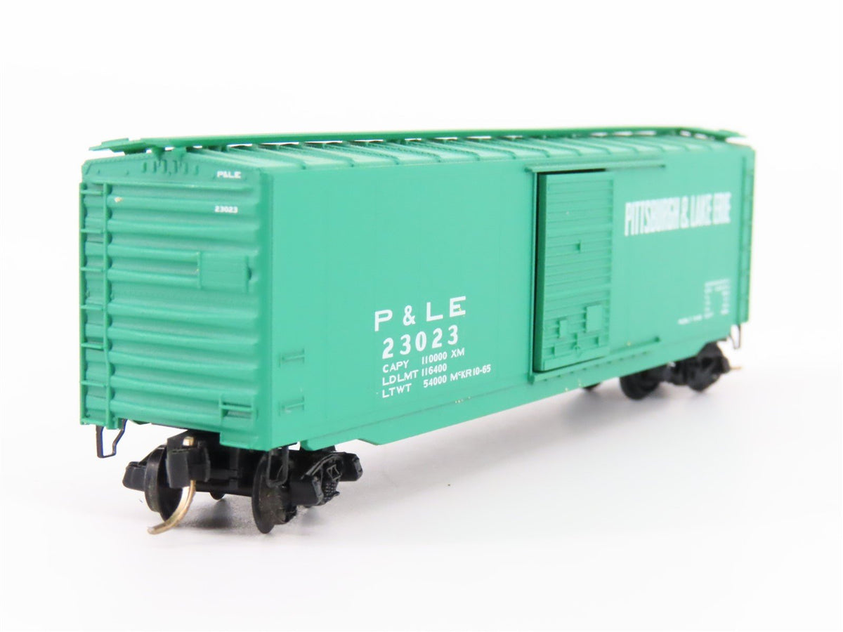 N Scale Micro-Trains 31050 PLE Pittsburgh Lake Erie 50&#39; Standard Boxcar #23023