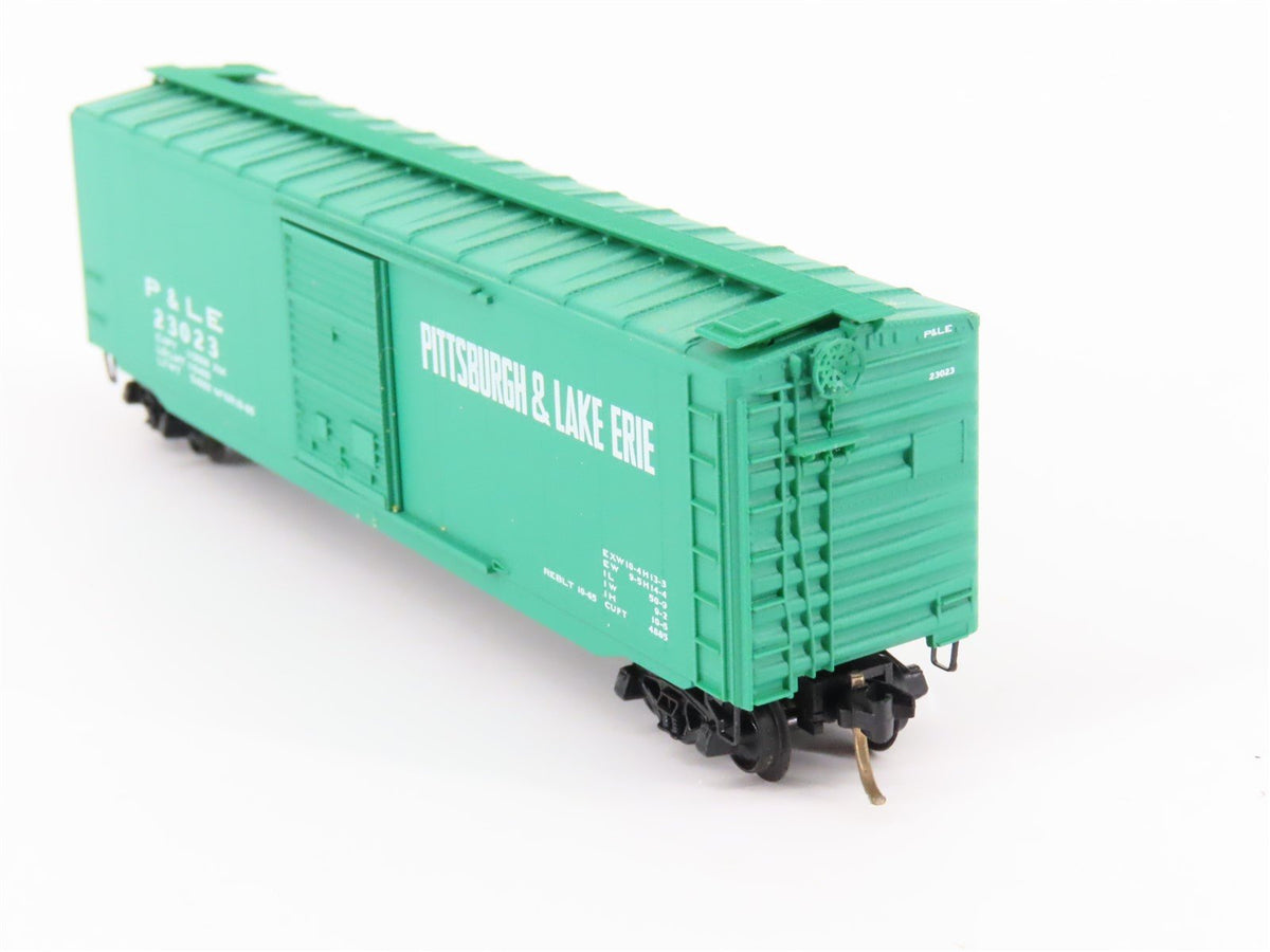 N Scale Micro-Trains 31050 PLE Pittsburgh Lake Erie 50&#39; Standard Boxcar #23023