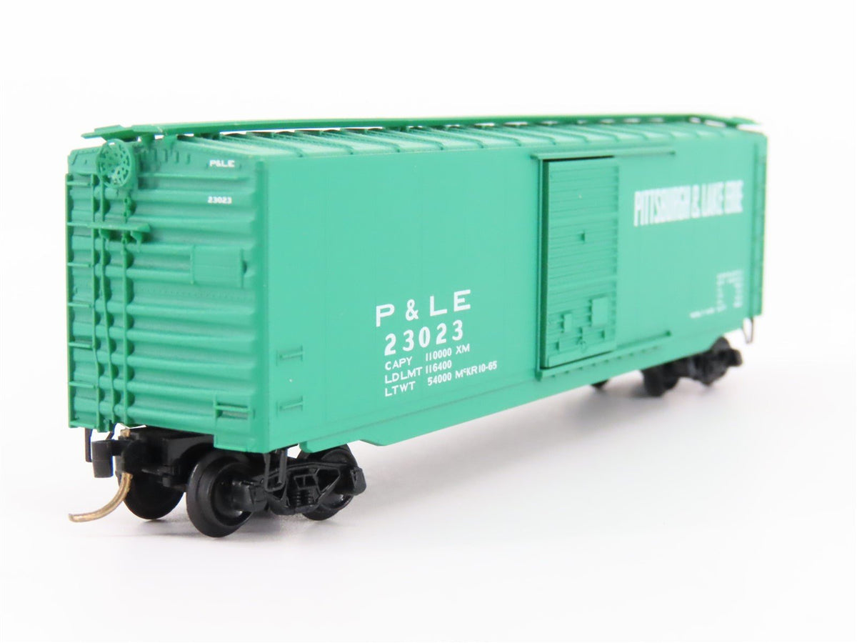 N Scale Micro-Trains 31050 PLE Pittsburgh Lake Erie 50&#39; Standard Boxcar #23023