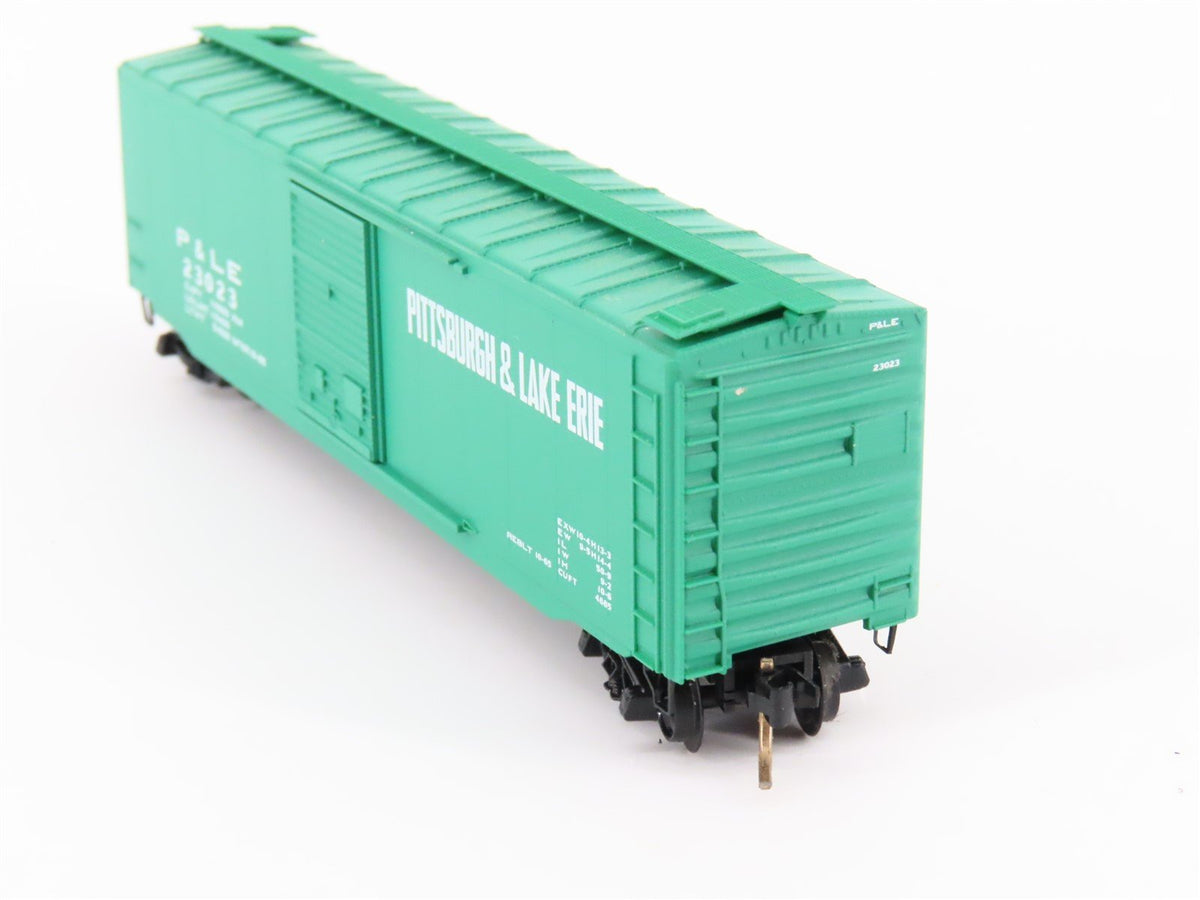 N Scale Micro-Trains 31050 PLE Pittsburgh Lake Erie 50&#39; Standard Boxcar #23023