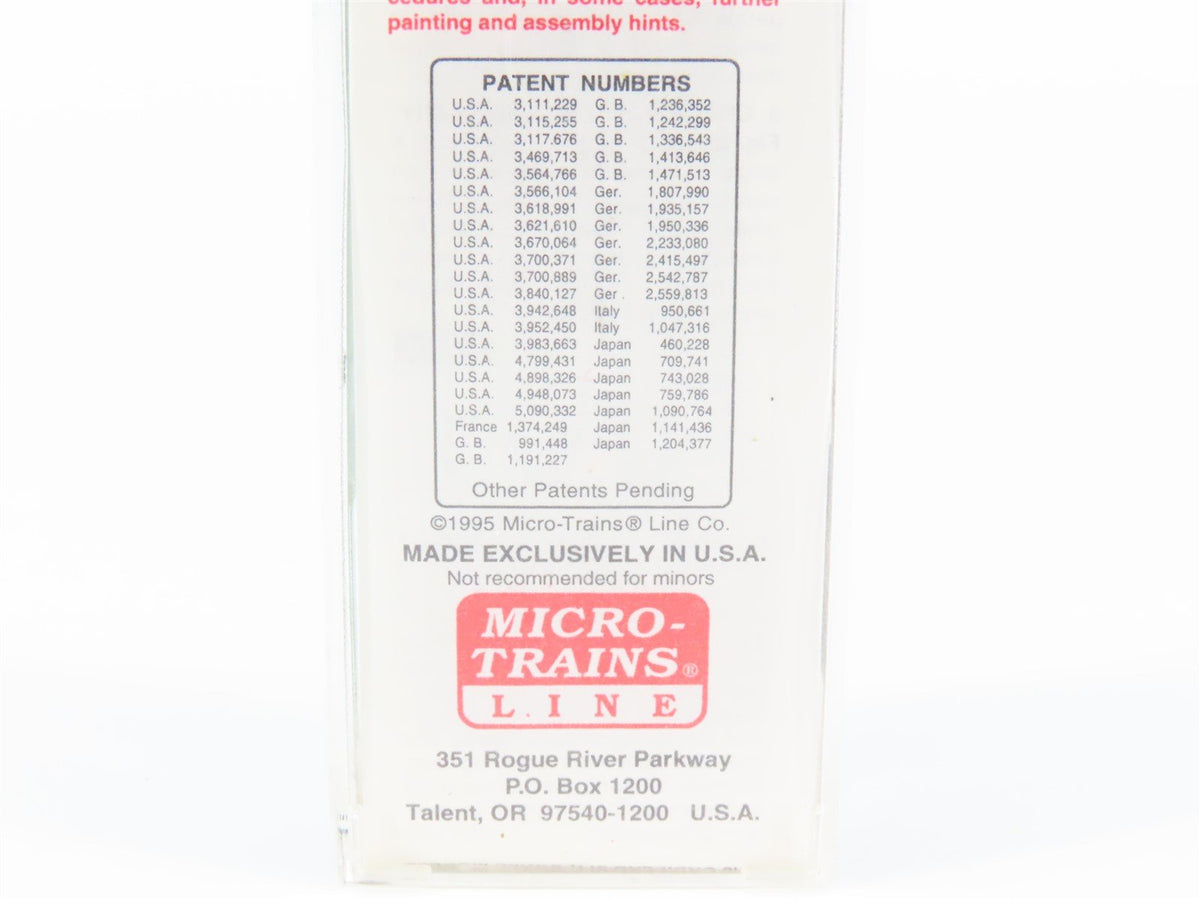 N Scale Micro-Trains 31050 PLE Pittsburgh Lake Erie 50&#39; Standard Boxcar #23023