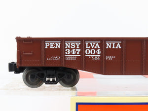 O Gauge 3-Rail Lionel 6-19485 PRR Pennsylvania Open Culvert Gondola #347004