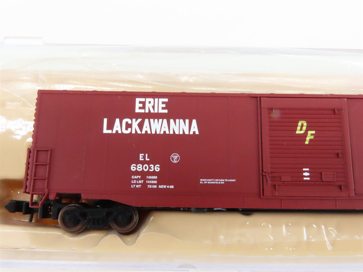 N Scale Atlas 37212 EL Erie Lackawanna 60&#39; Auto Parts Box Car #68036