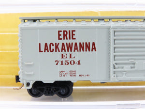 N Scale Squeak N Products EL-0007 EL Erie Lackawanna Boxcar #71504