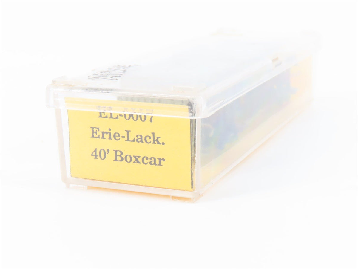 N Scale Squeak N Products EL-0007 EL Erie Lackawanna Boxcar #1504 Custom