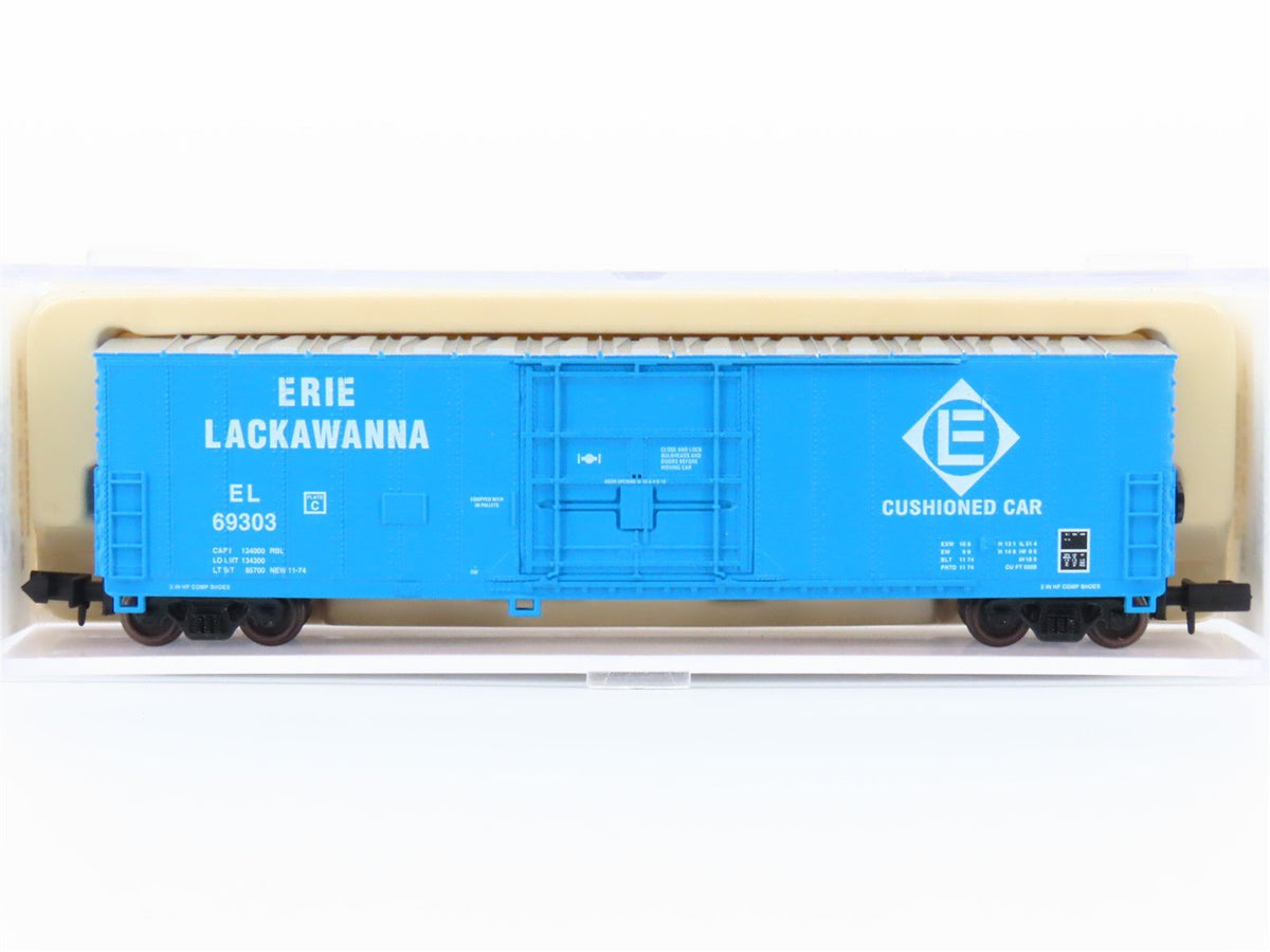 N Scale Atlas 33641 EL Erie Lackawanna 50&#39; FGE Boxcar #69303