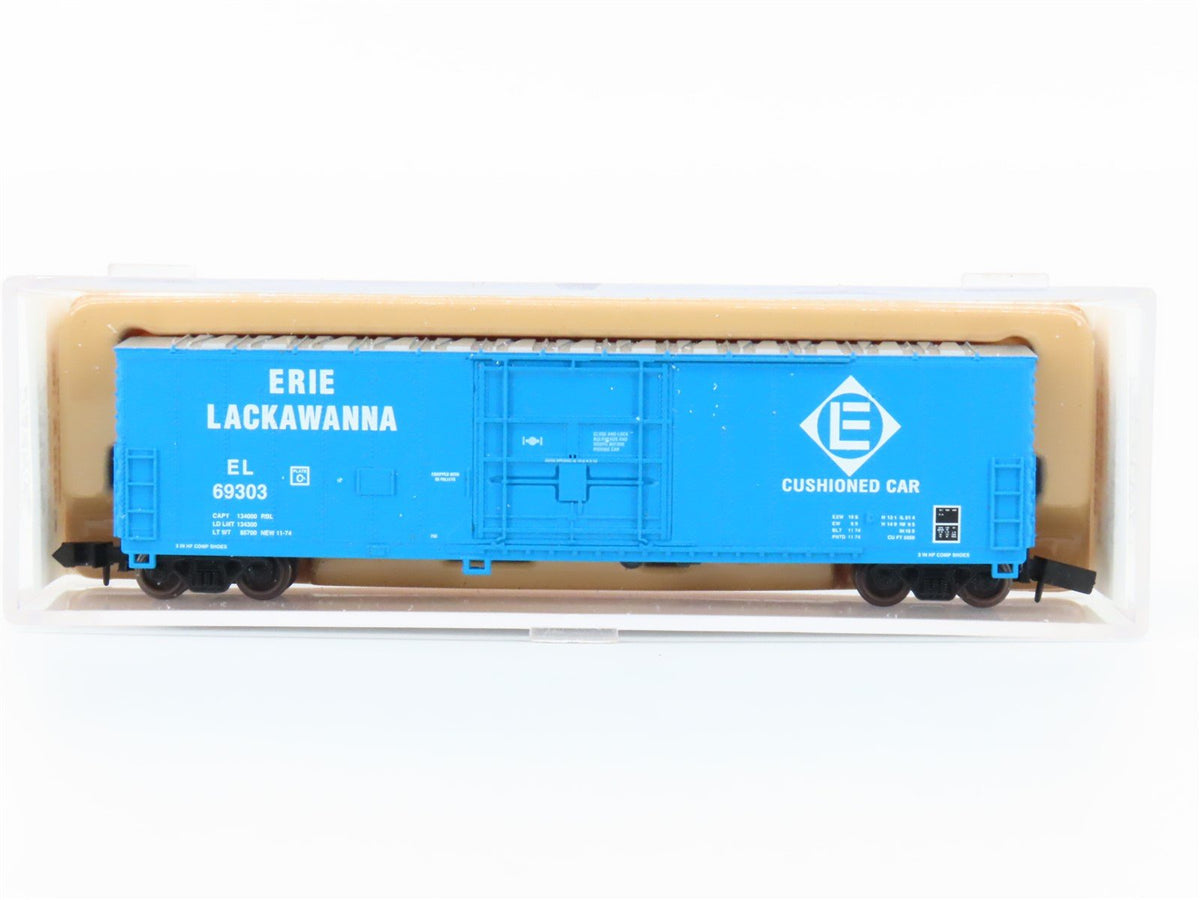 N Scale Atlas 33641 EL Erie Lackawanna 50&#39; FGE Boxcar #69303