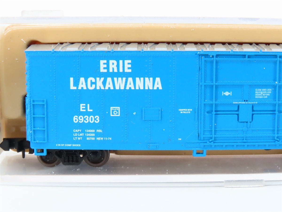 N Scale Atlas 33641 EL Erie Lackawanna 50&#39; FGE Boxcar #69303