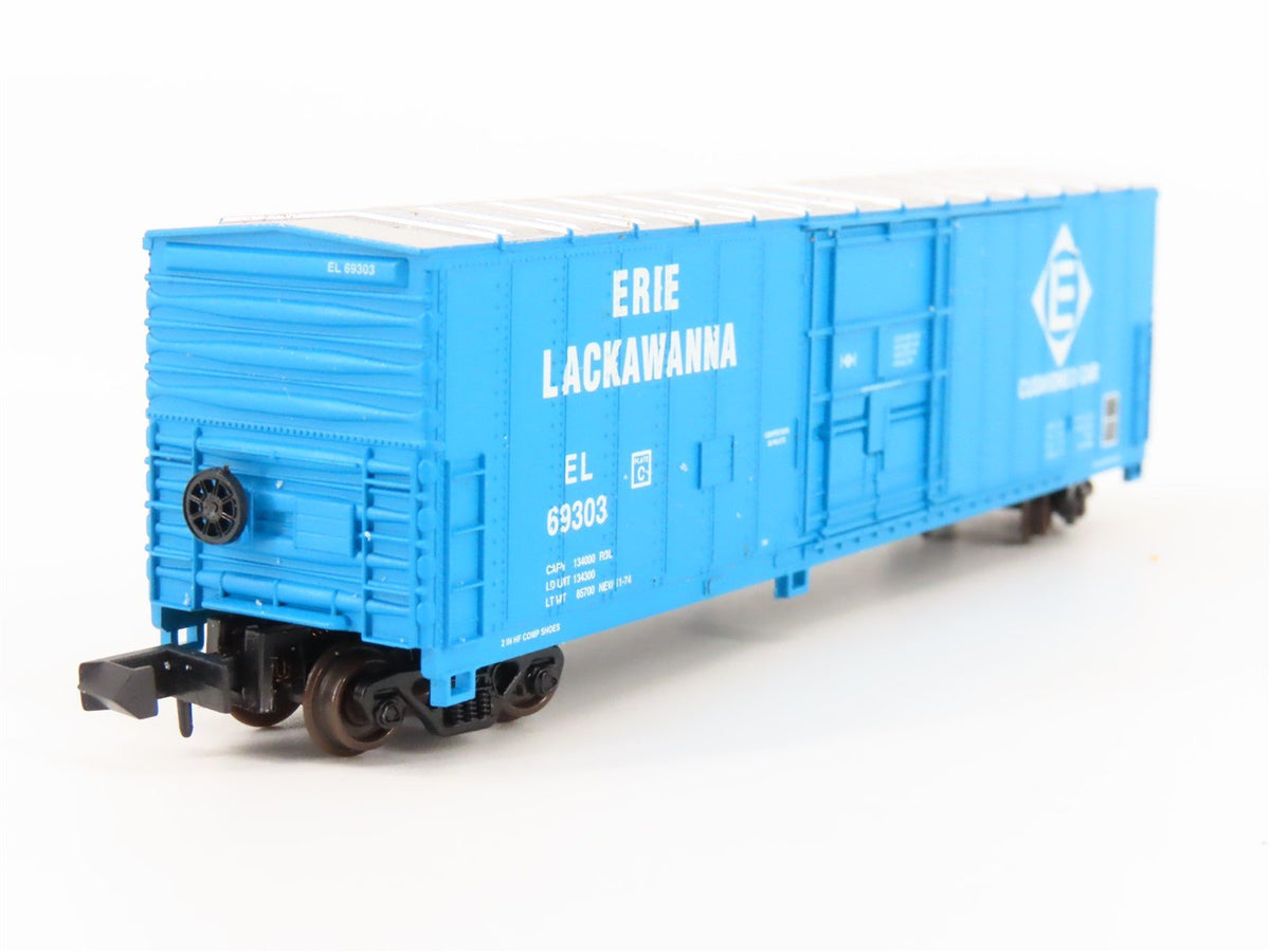 N Scale Atlas 33641 EL Erie Lackawanna 50&#39; FGE Boxcar #69303