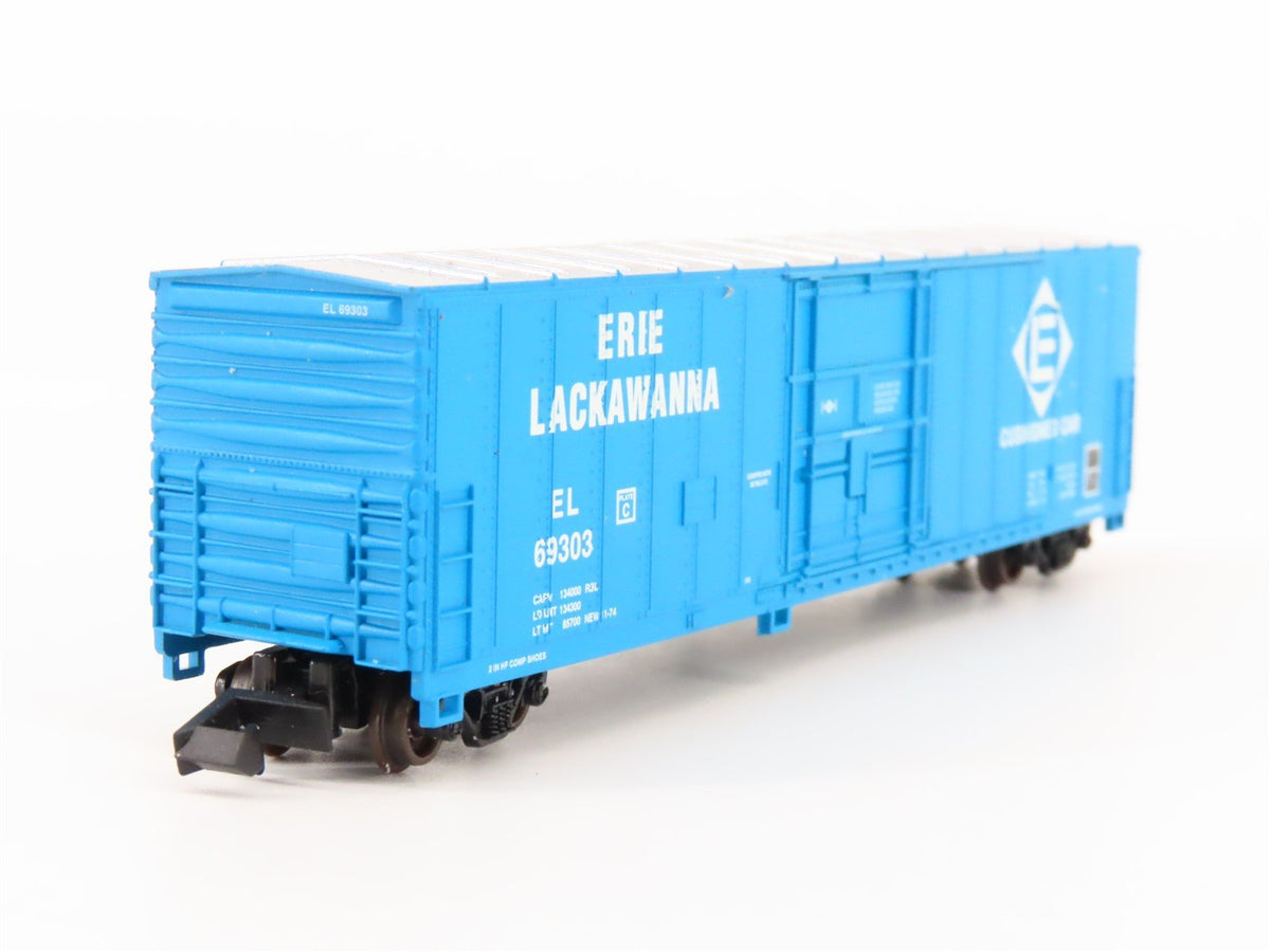 N Scale Atlas 33641 EL Erie Lackawanna 50&#39; FGE Boxcar #69303