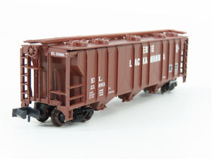 N Scale Atlas 3738 EL Erie Lackawanna 3 Bay Covered Hopper Car #21893