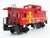O Gauge 3-Rail Lionel 6-52102 Chicagoland Club ATSF Santa Fe Caboose #999758